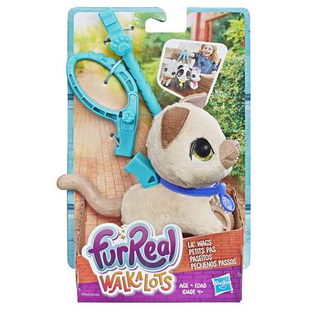 Игрушка FurReal Friends Котенок 1 на поводке малый E4766EU4