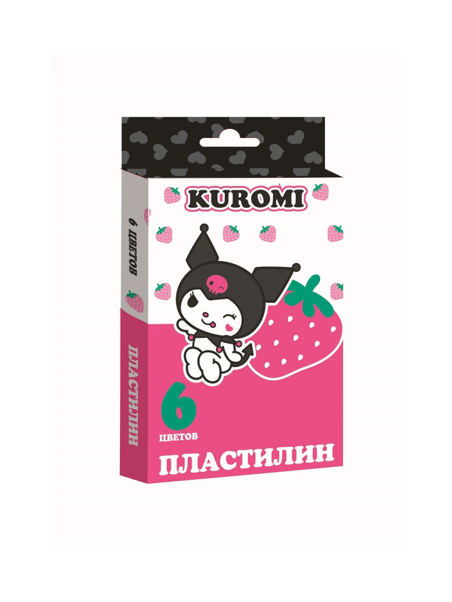 Пластилин CENTRUM Kuromi 6 цветов - фото 1