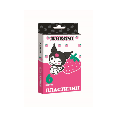 Пластилин CENTRUM Kuromi 6 цветов