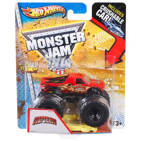 Машина Hot Wheels Monster Jam 1:64 Отчаянный X1060