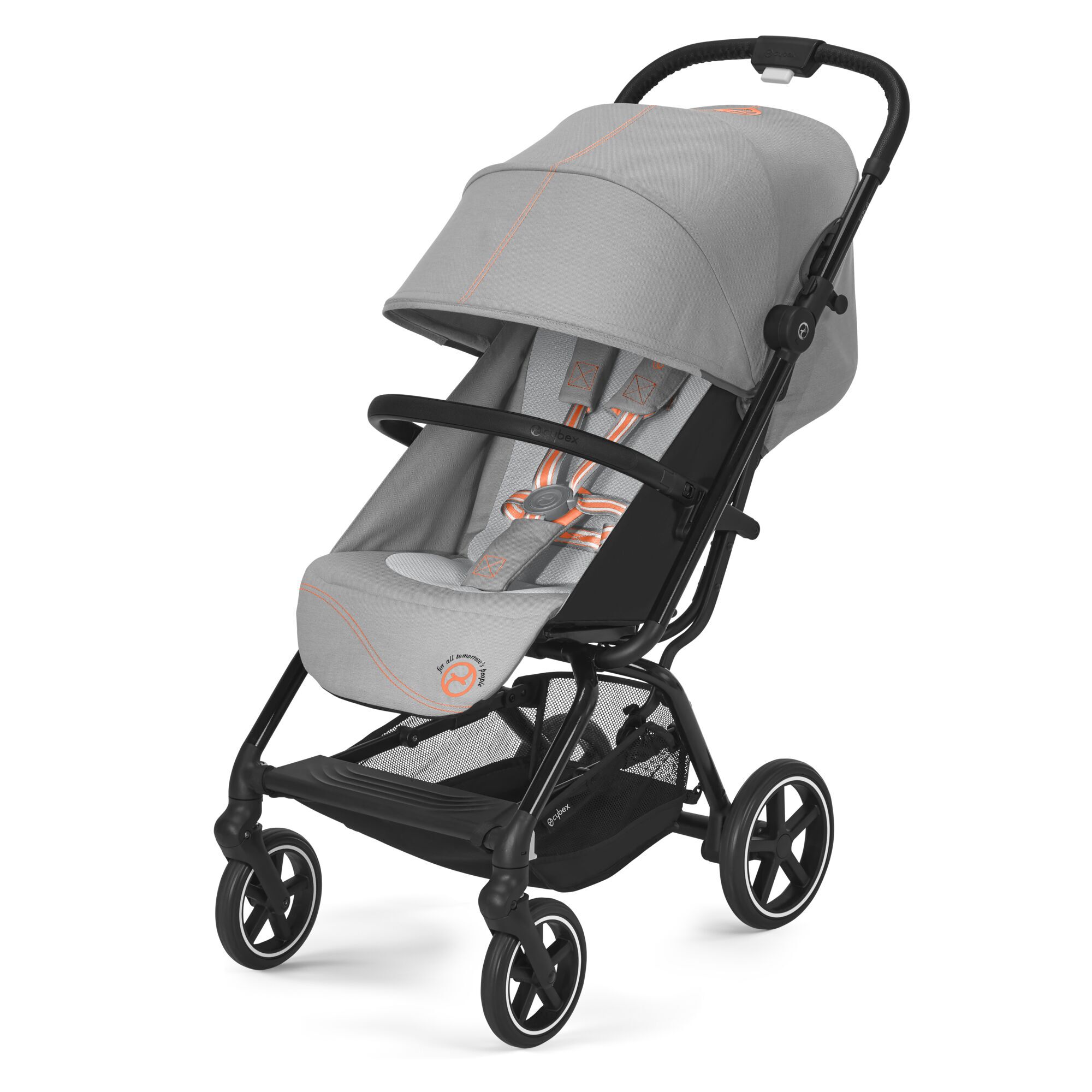 Коляска прогулочная Cybex Eezy S+2B Lava Grey - фото 1