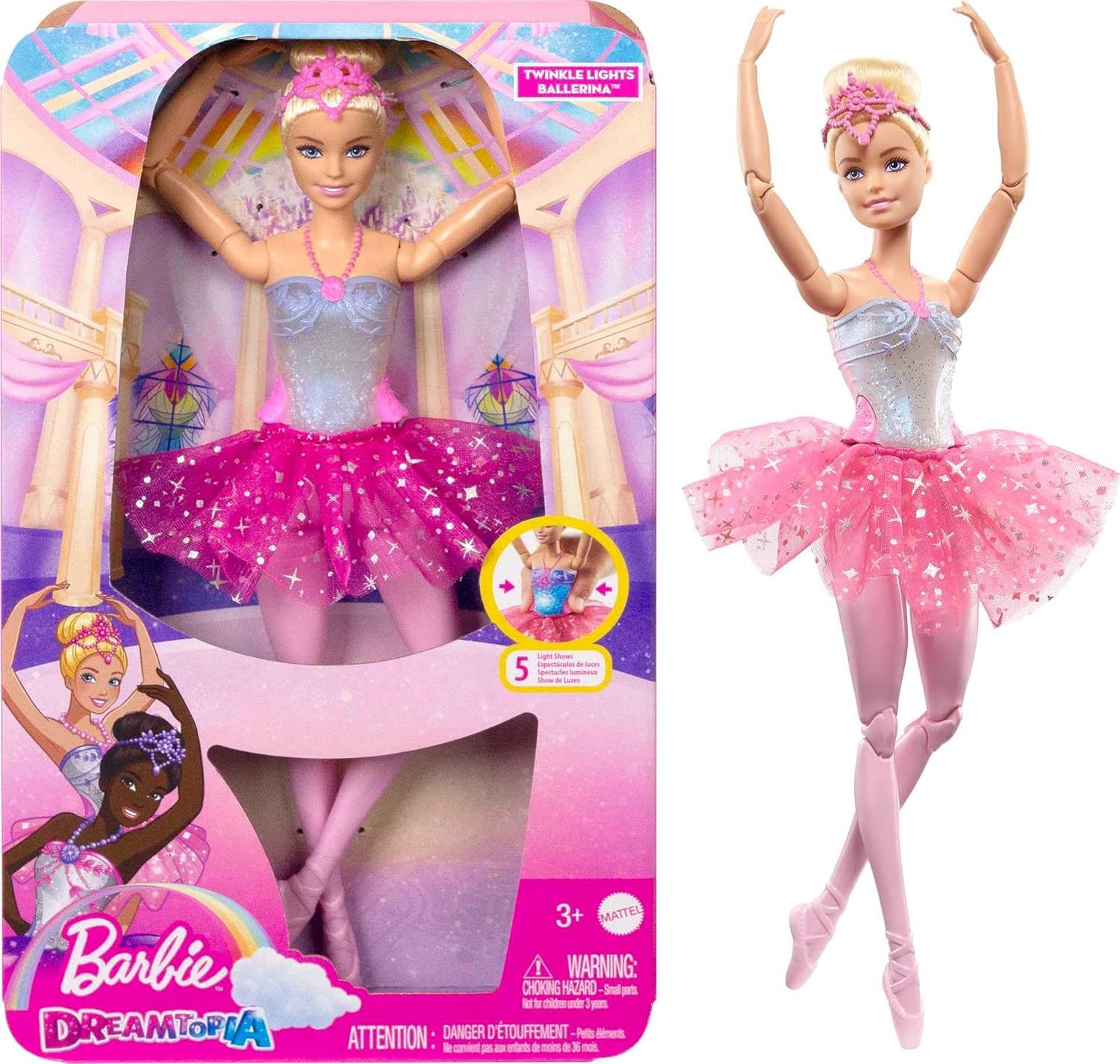 Кукла модельная Barbie Балерина HLC25 - фото 1