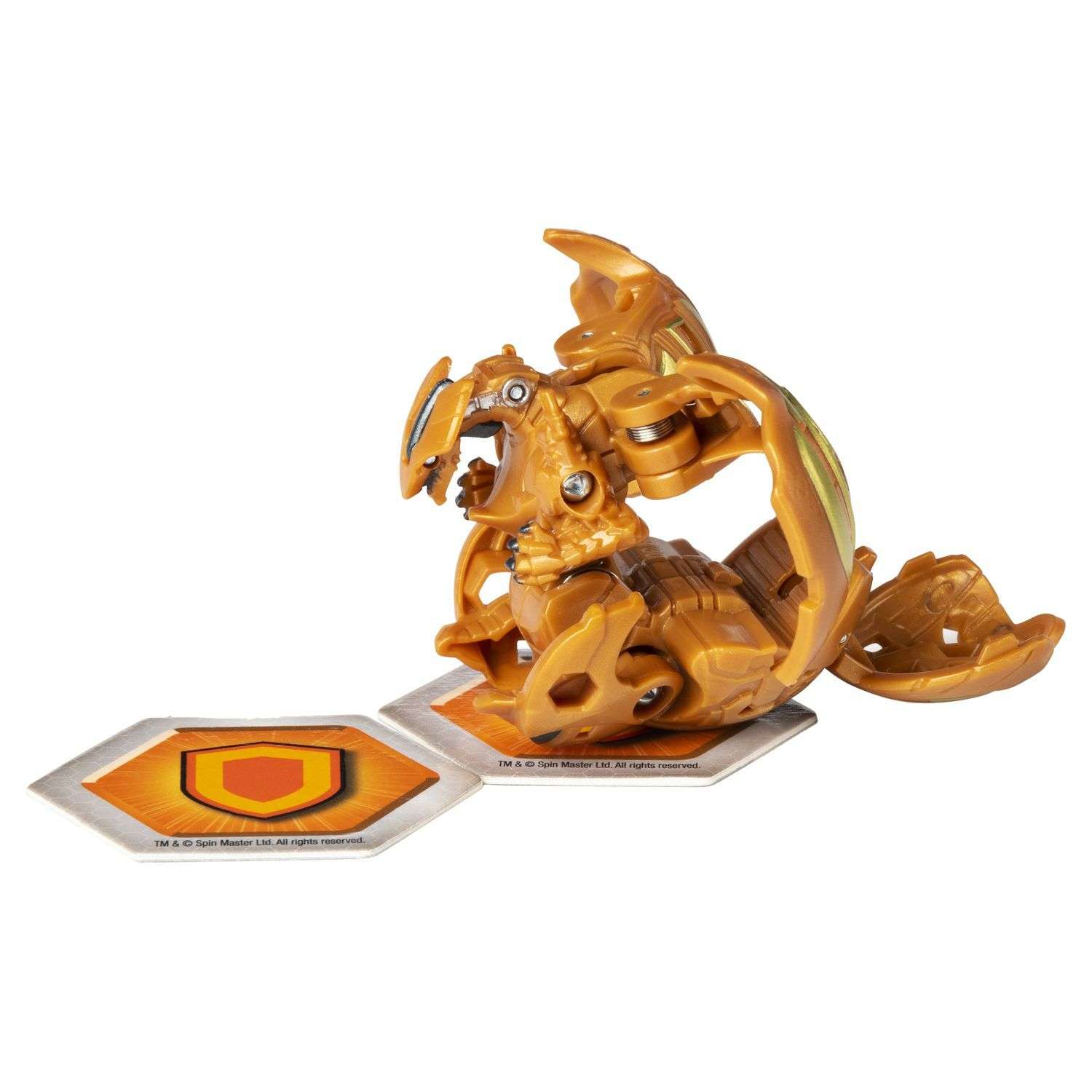 Фигурка-трансформер Bakugan S2 Bahamut Gold 6055868/20124102 - фото 3