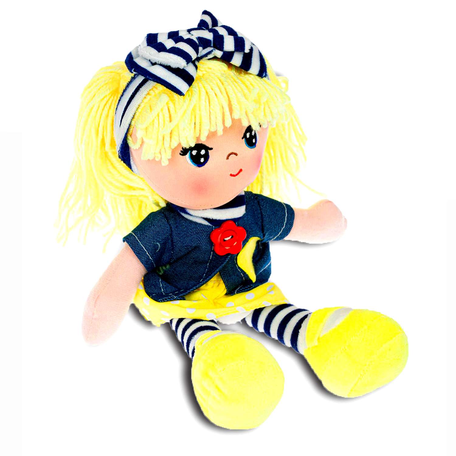 Кукла мягкая BONDIBON Вика 26 см жёлтые волосы серия Oly - фото 3