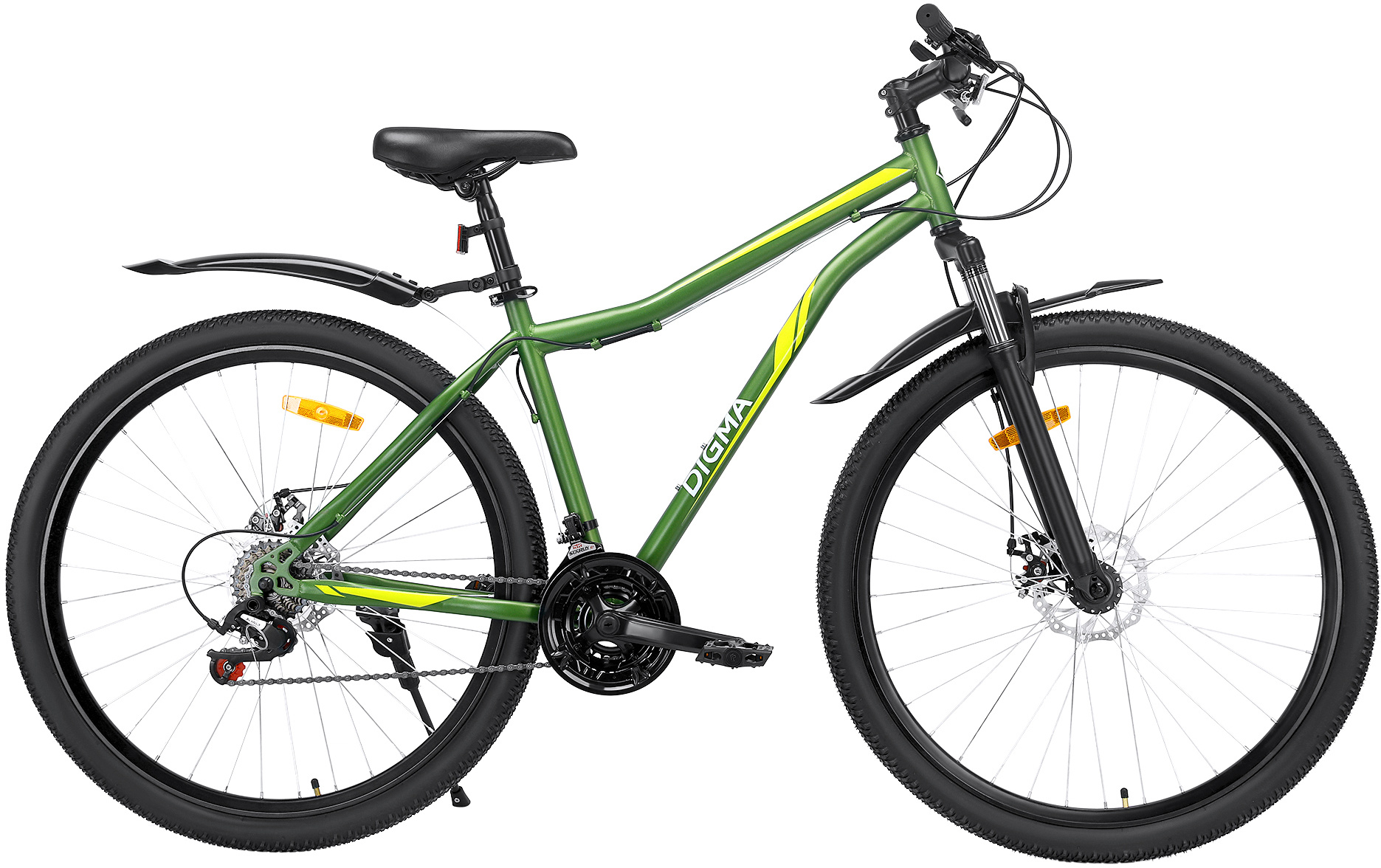 Велосипед Digma Big зеленый - фото 7