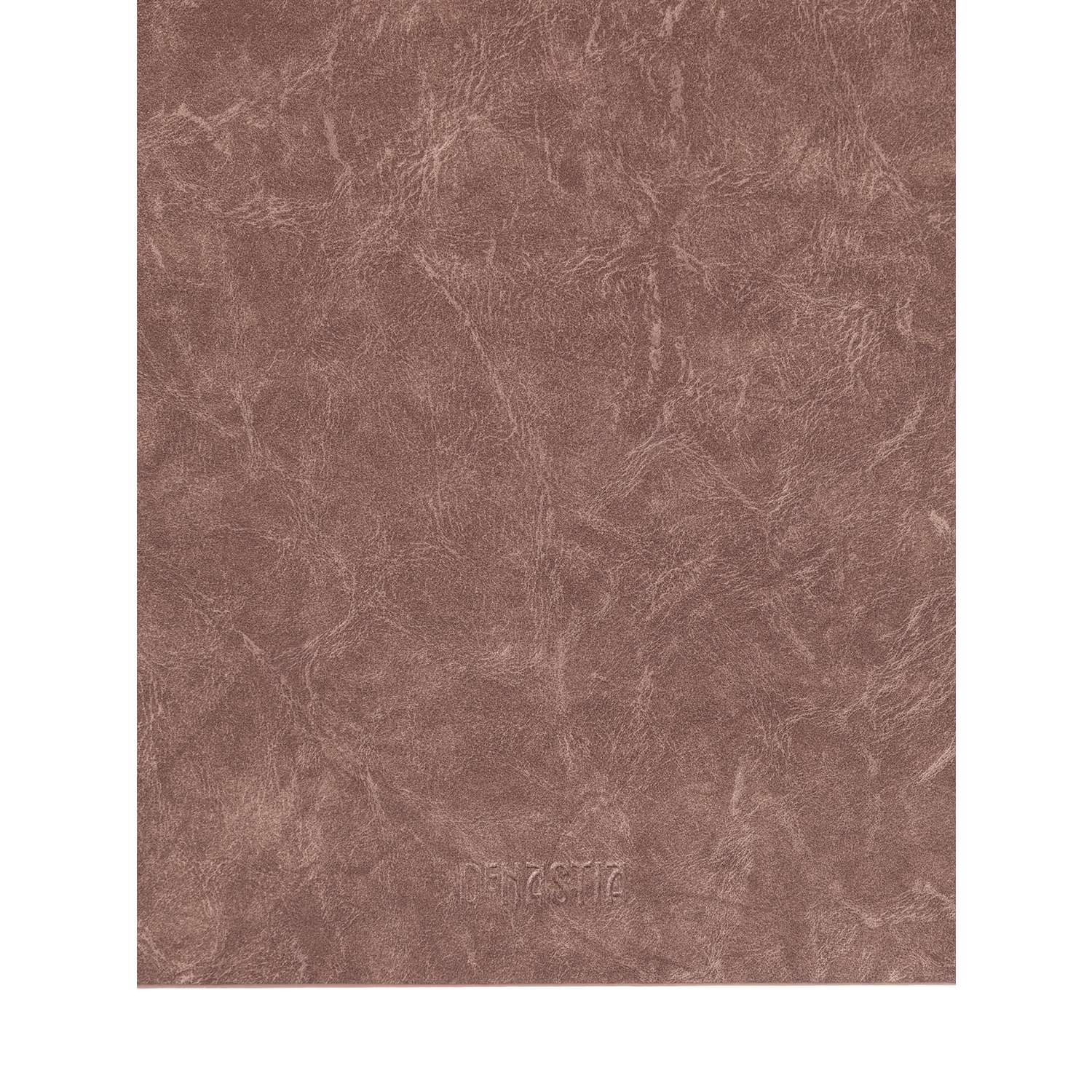 Салфетка сервировочная DeNASTIA Металлик 45x32 см экокожа коричневый E000583 - фото 3
