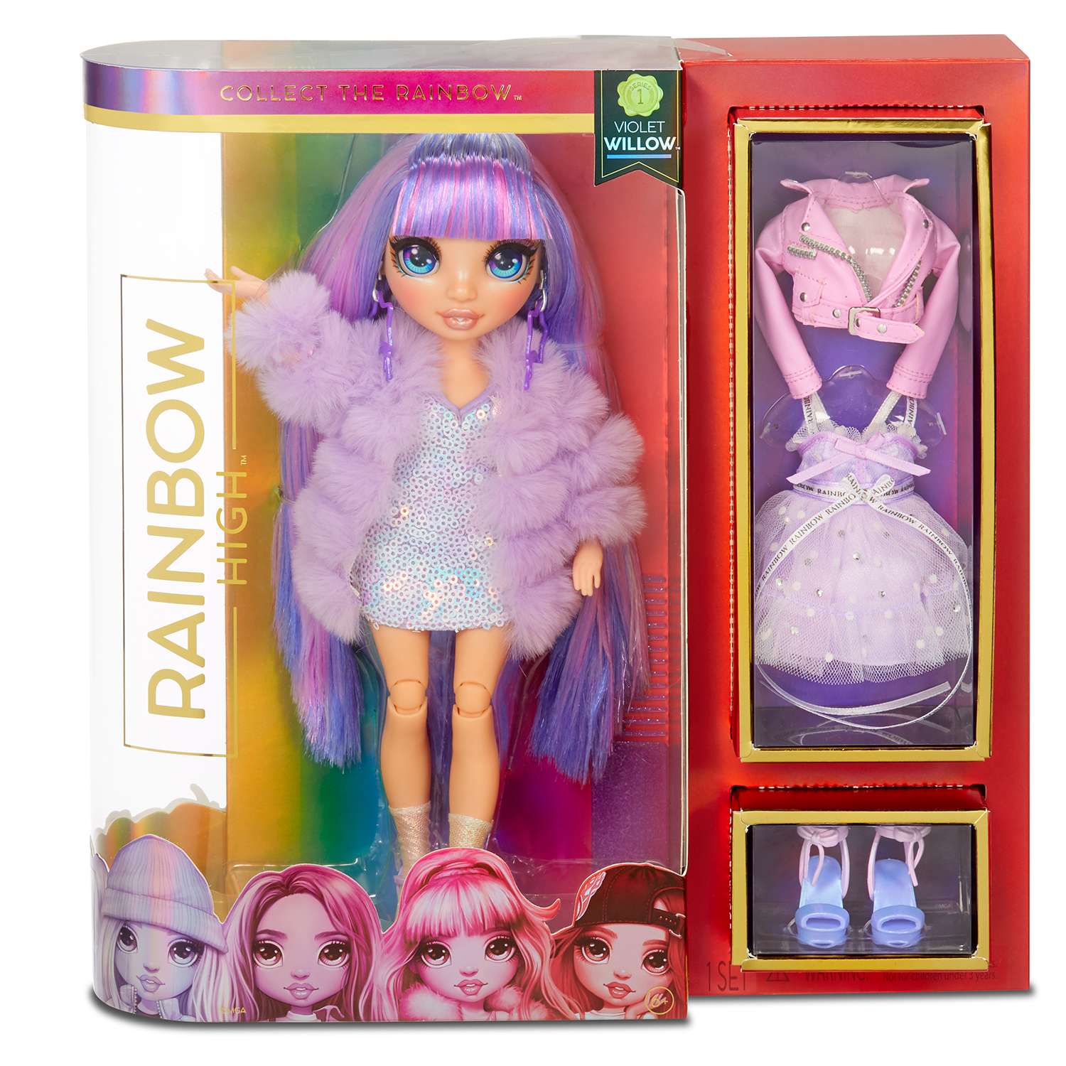 Кукла Rainbow High Fashion Виолет Уиллоу 569602E7C 569602E7C - фото 2
