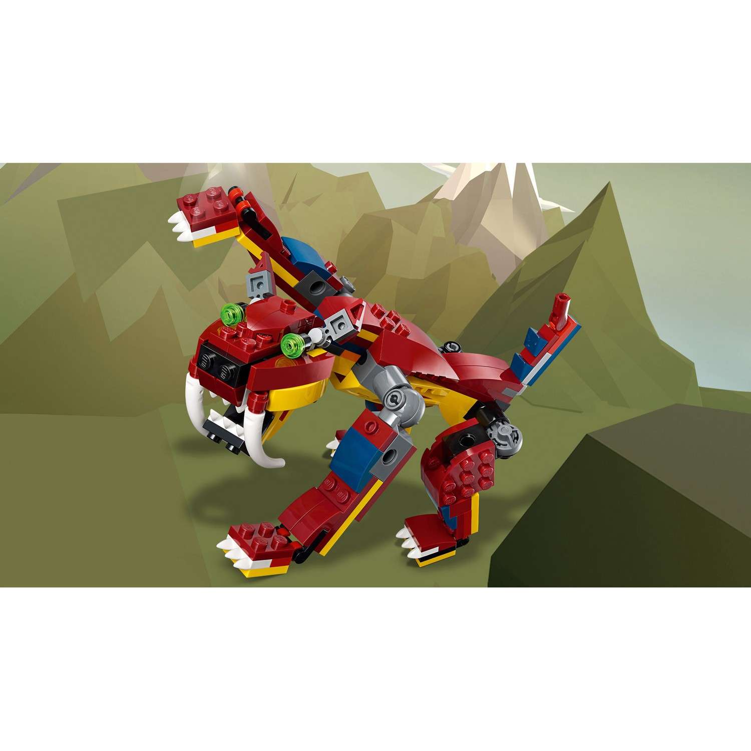 Конструктор LEGO Creator Огненный дракон 31102 - фото 12
