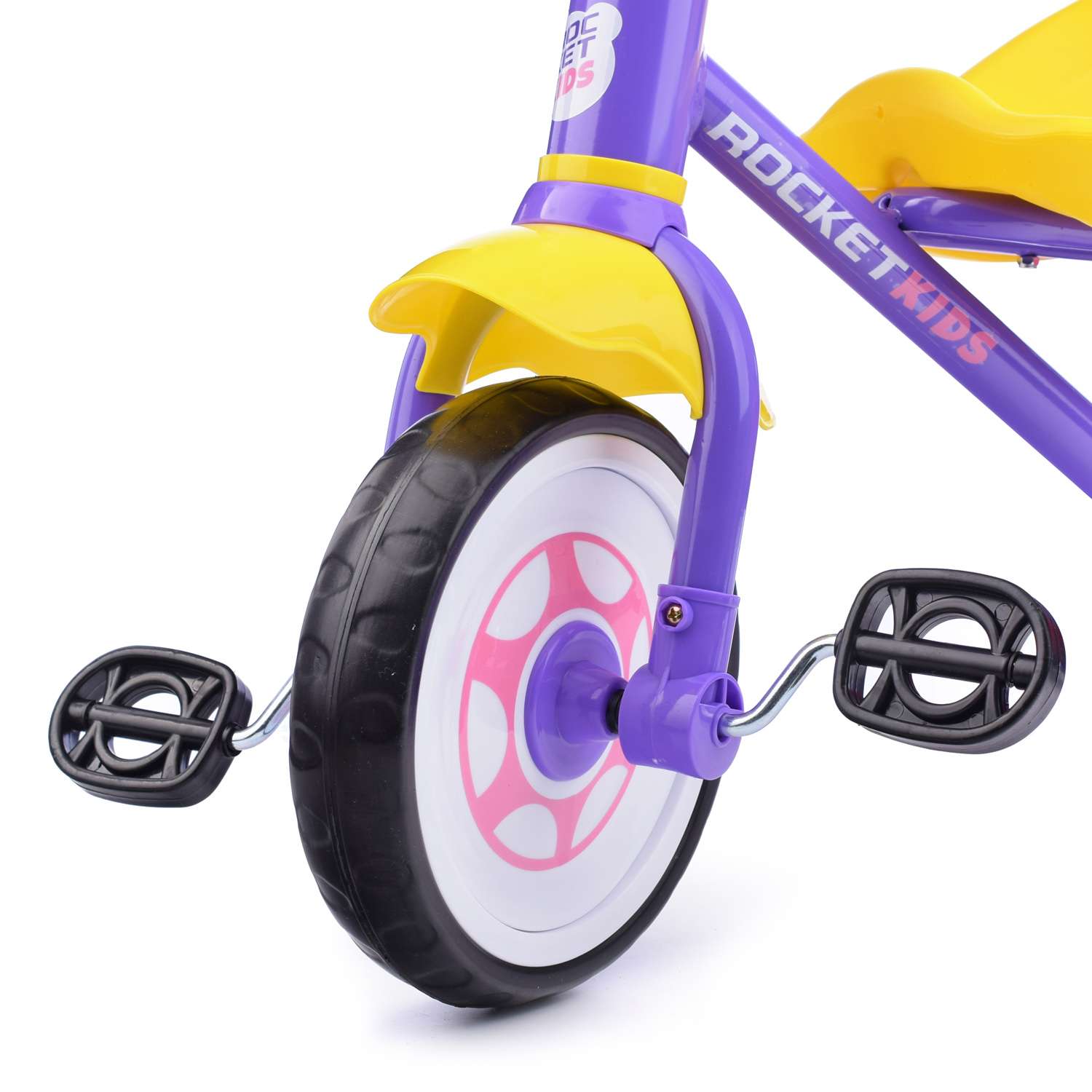 Велосипед трехколесный ROCKET фиолетовый - фото 3