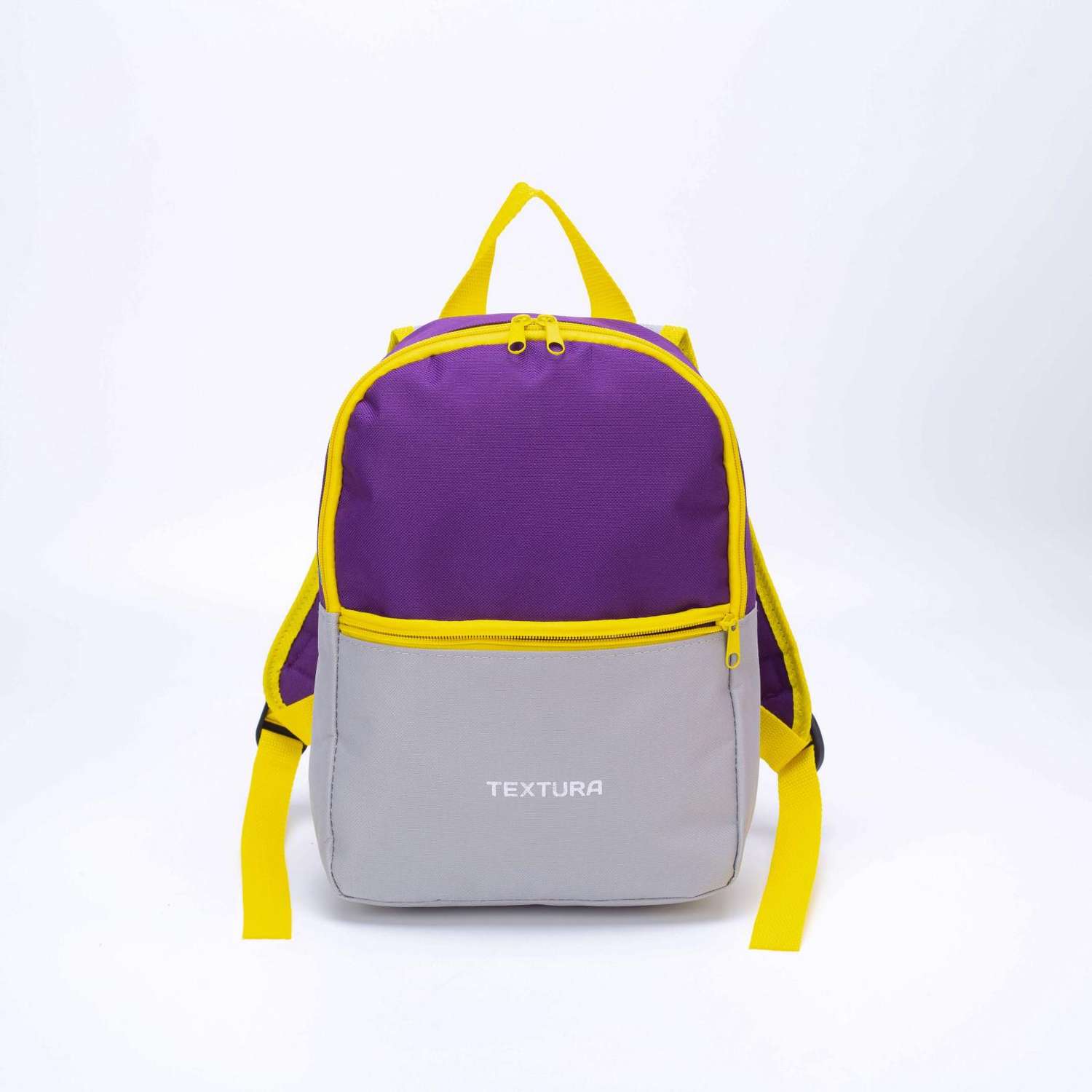 Рюкзак детский TEXTURA фиолетово-серый - фото 1