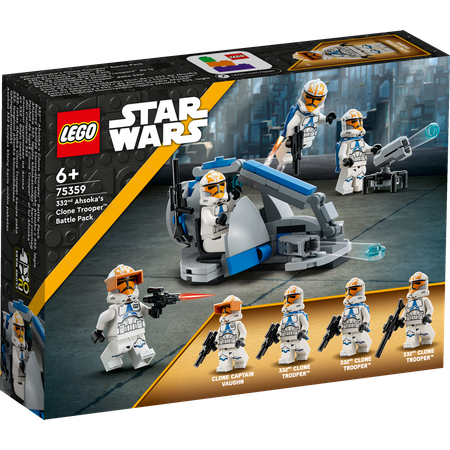 Конструктор LEGO 332nd Ahsoka's Clone Trooper Battle Pack 75359