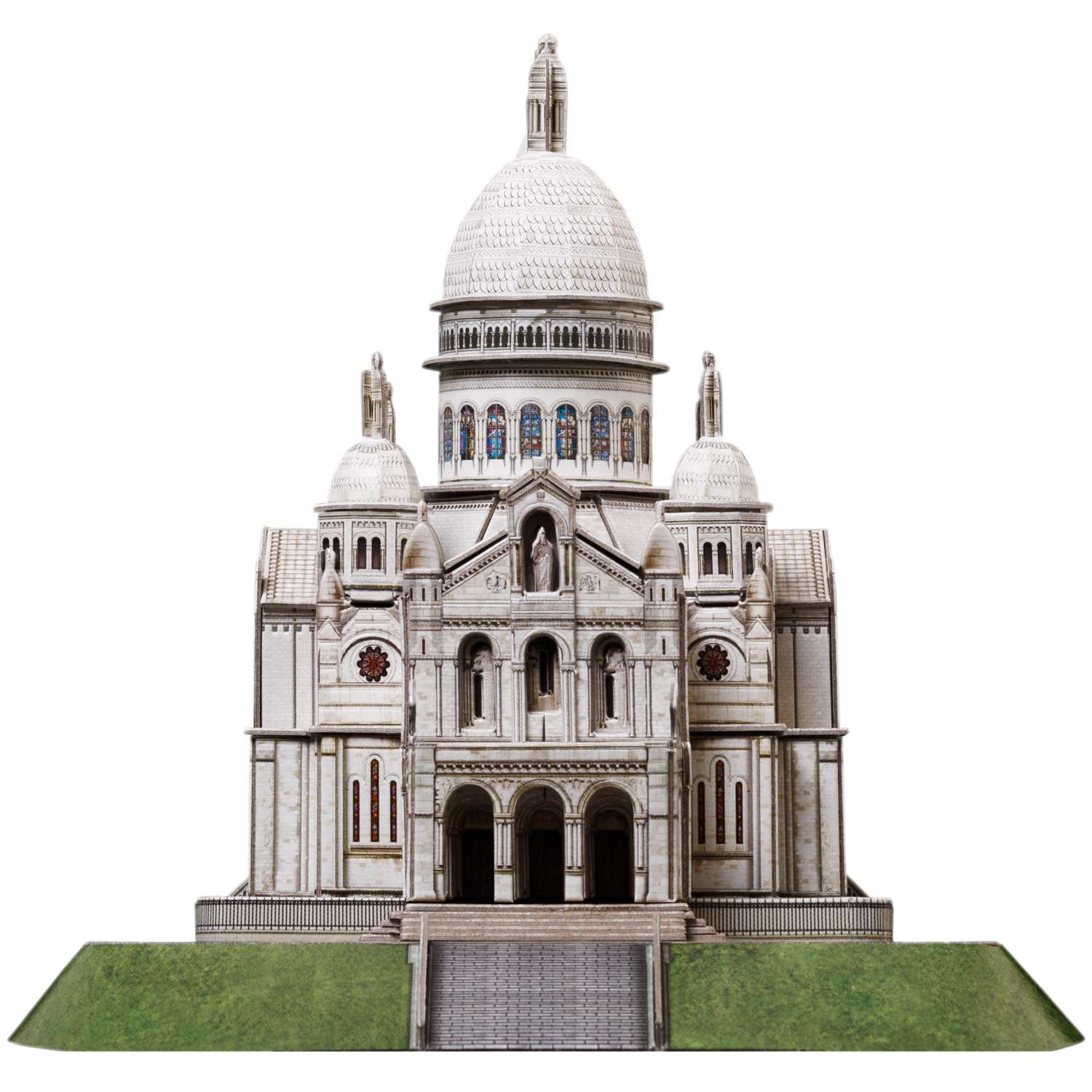 Сборная модель Умная бумага Базилика Сакре-Кёр. Sacre-Coeur Basilica. Арт. 635 635 - фото 1