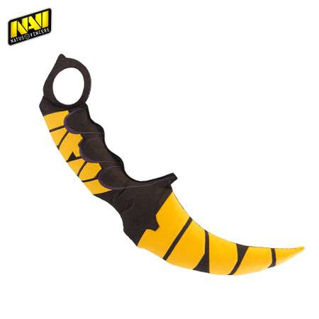 Мягкая игрушка NAVI Плюшевый нож-керамбит Natus Vincere