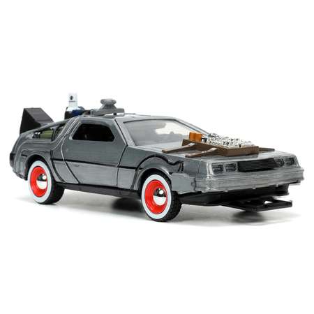 Автомобиль Jada DeLorean Time Machine Back To TheFuture 1:32