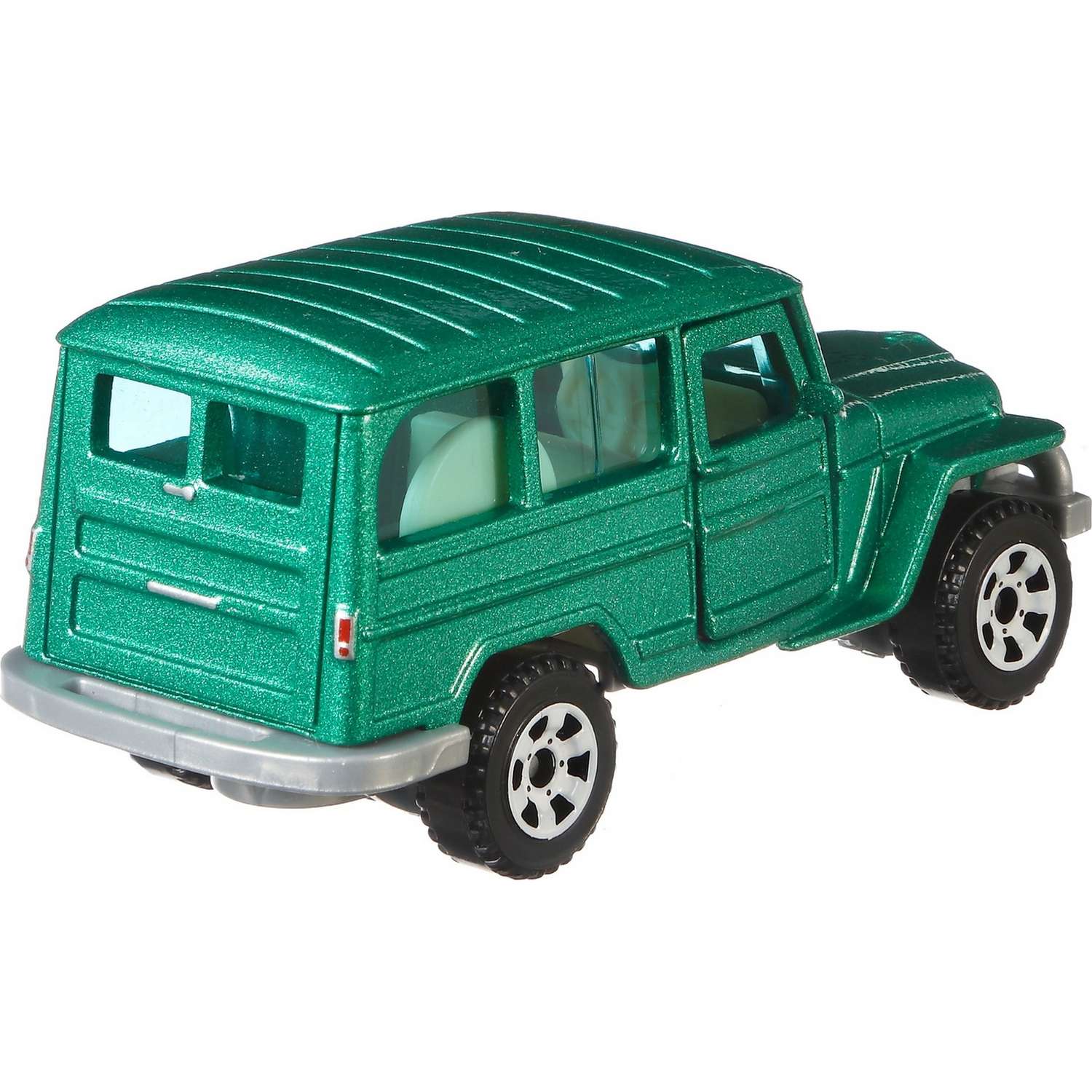 Поезд Matchbox Jeep зеленый FWD28 - фото 4