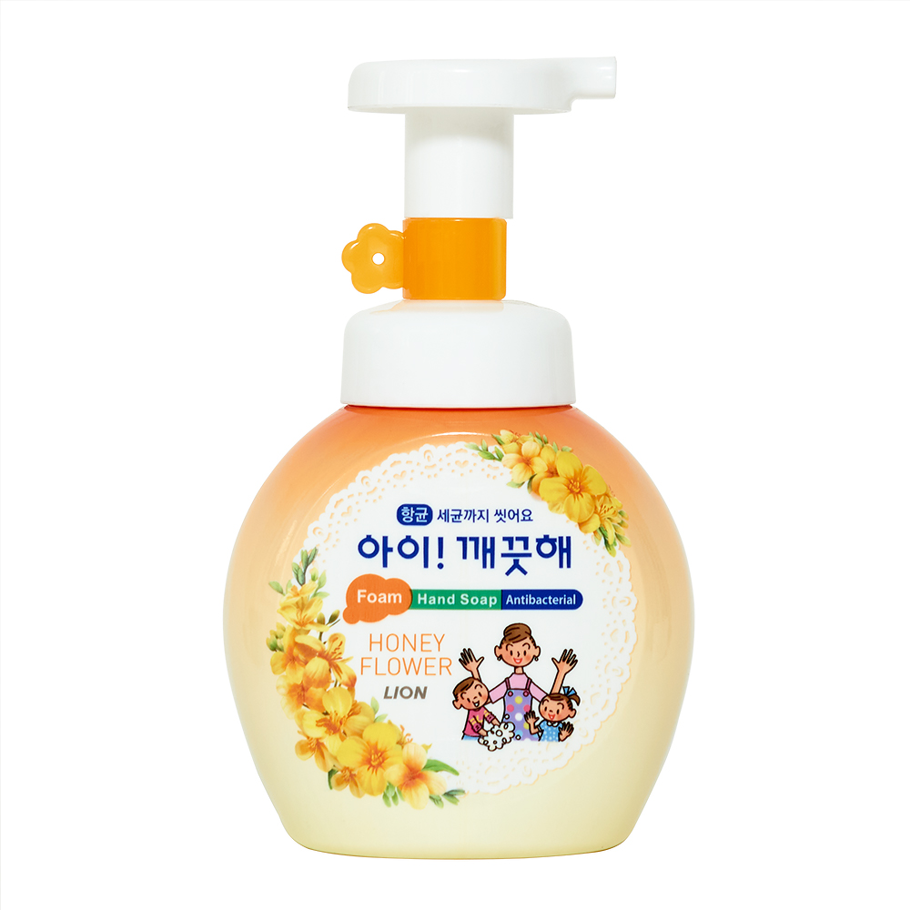 Жидкое мыло Lion Ai kekute Foam handsoap honey flower 250мл пенное для рук медовые цветы - фото 1