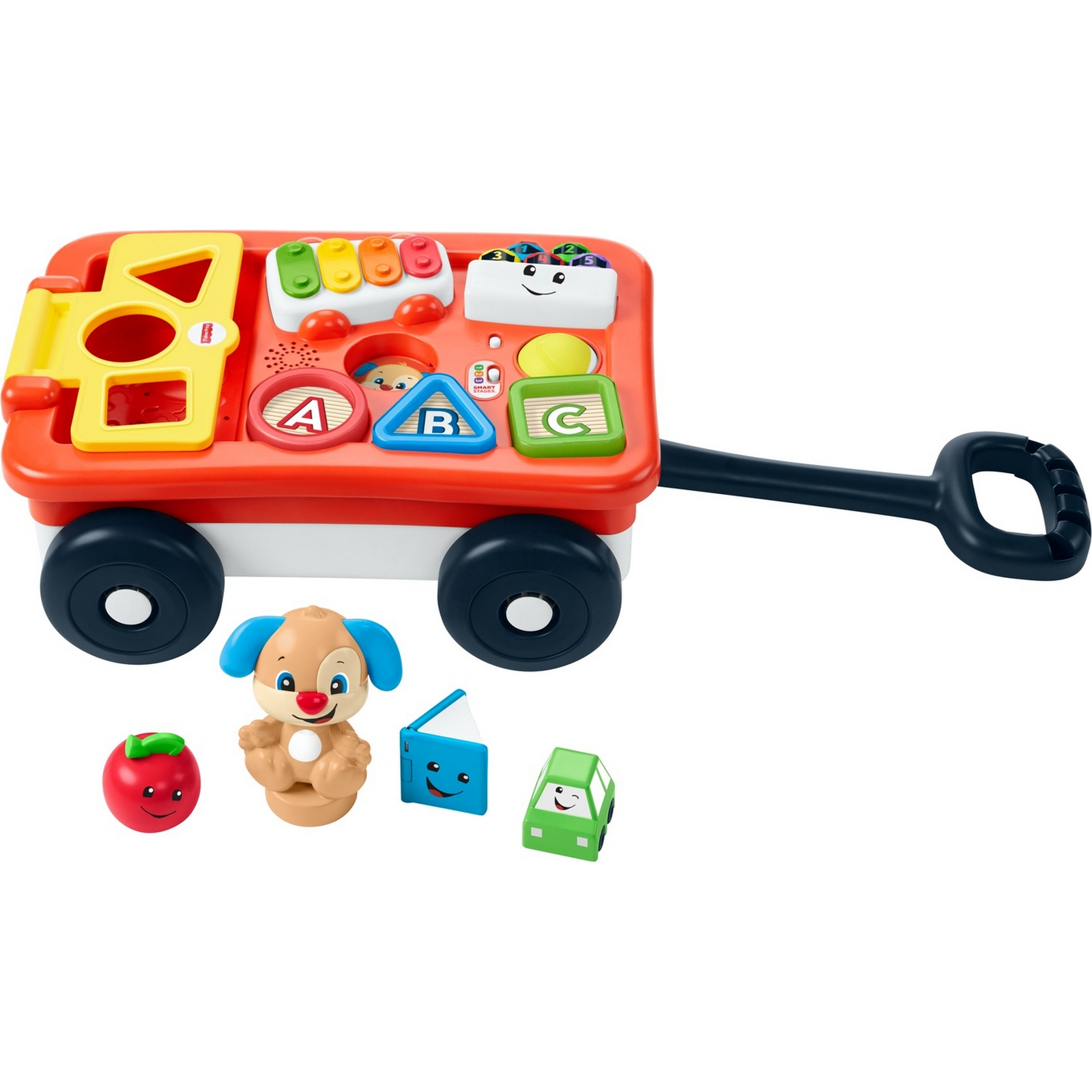 Игрушка Fisher Price Тележка ученого щенка музыкальная интерактивная GHV18 - фото 2