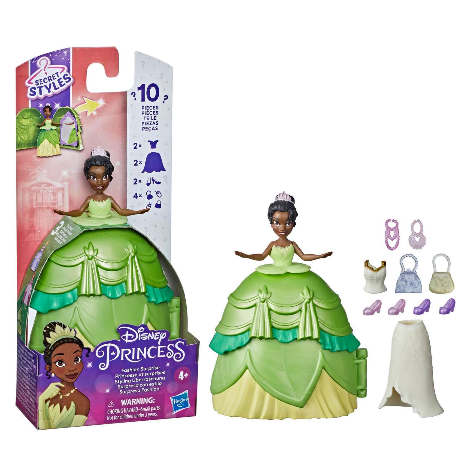 Набор игровой Disney Princess Hasbro Модный сюрприз Тиана F12515L0 F03785L0 - фото 11