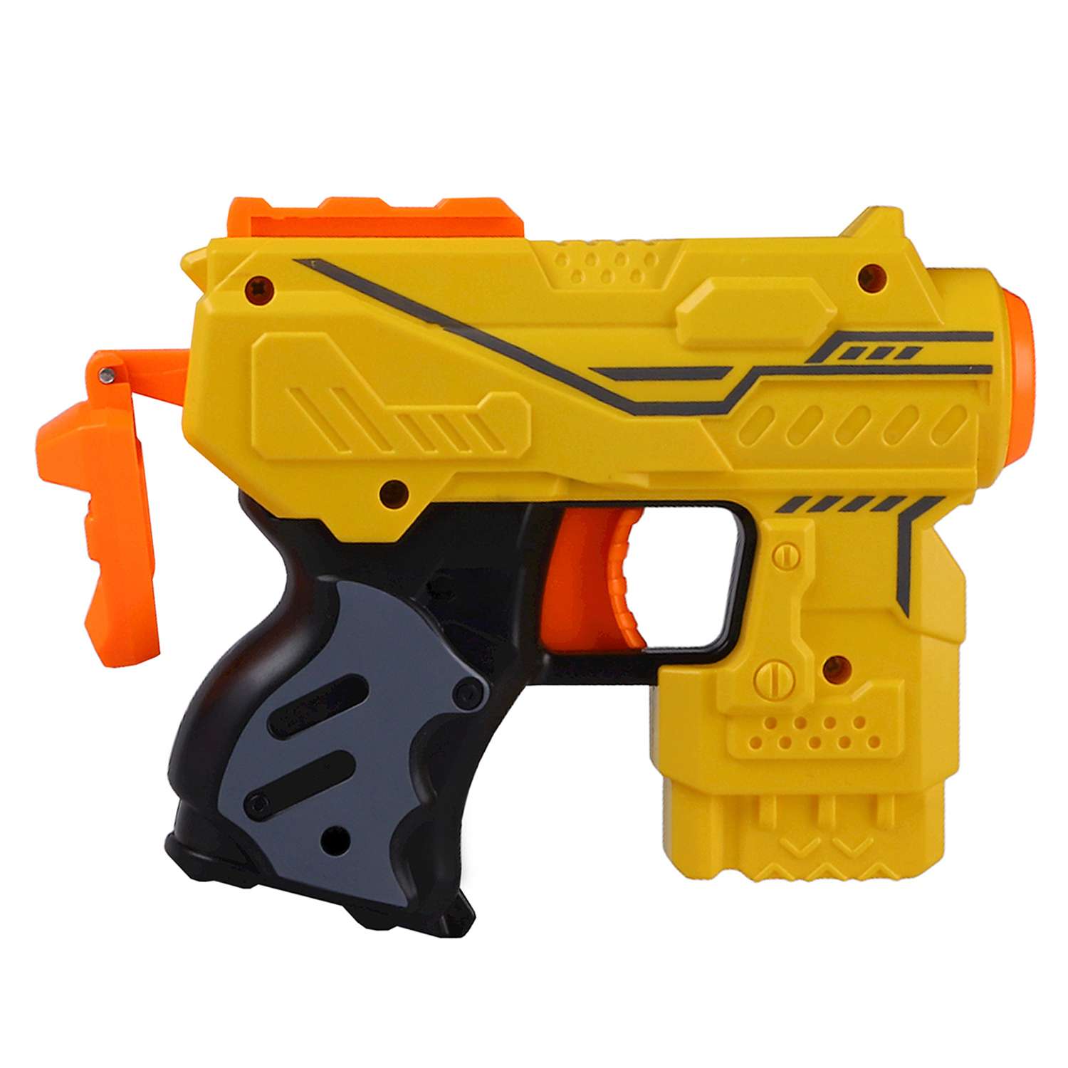 Игрушечное оружие Маленький Воин Бластер с мягкими пулями ручной затвор JB0211466 - фото 5