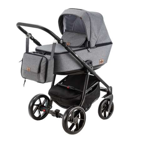 Коляска 3в1 BeBe-mobile Gusto Standart GU15 Темно-серый