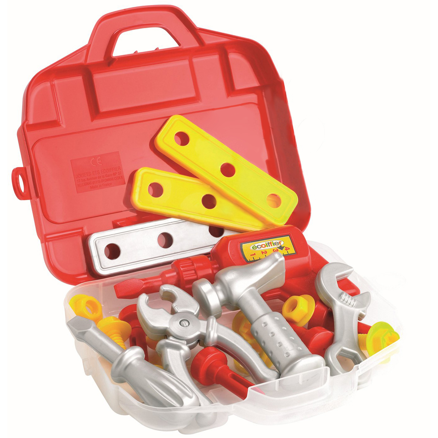 Набор игровой Ecoiffier Детские инструменты в чемоданчике 25х7х23см ECO2303 - фото 1