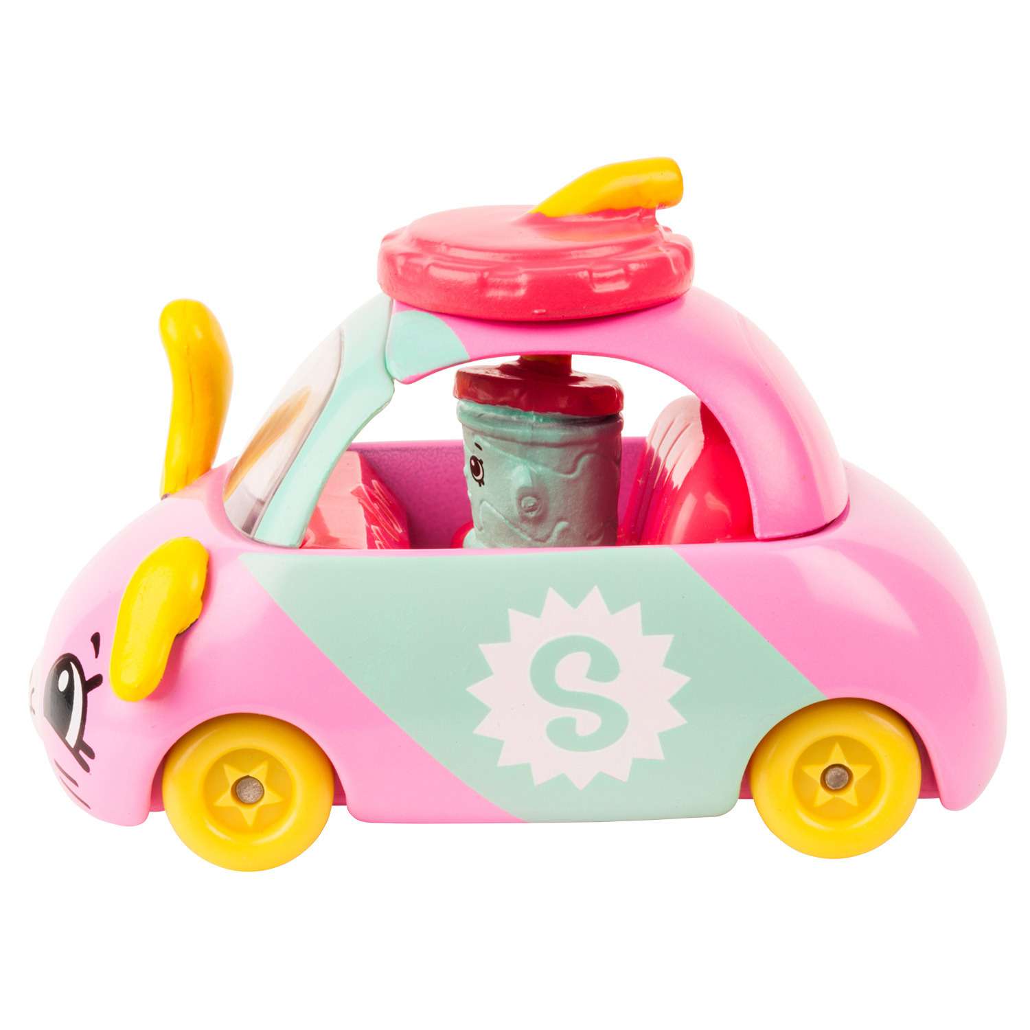 Машинки Cutie Cars 3шт +мини-фигурки Shopkins S3 Вкусный перекус 57139 - фото 12