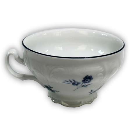 Чашка с блюдцем Bernadotte Синие мелкие цветы 205 мл