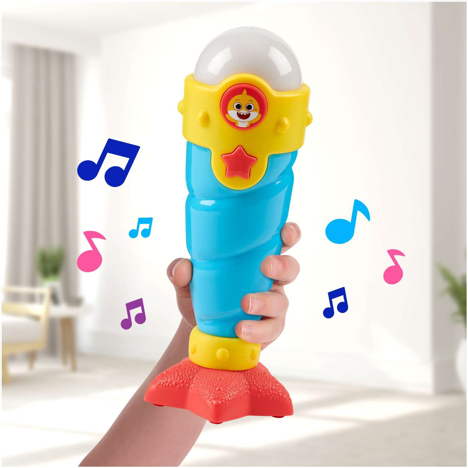 Интерактивная игрушка Wow Wee Микрофон Baby Shark 61187 - фото 2