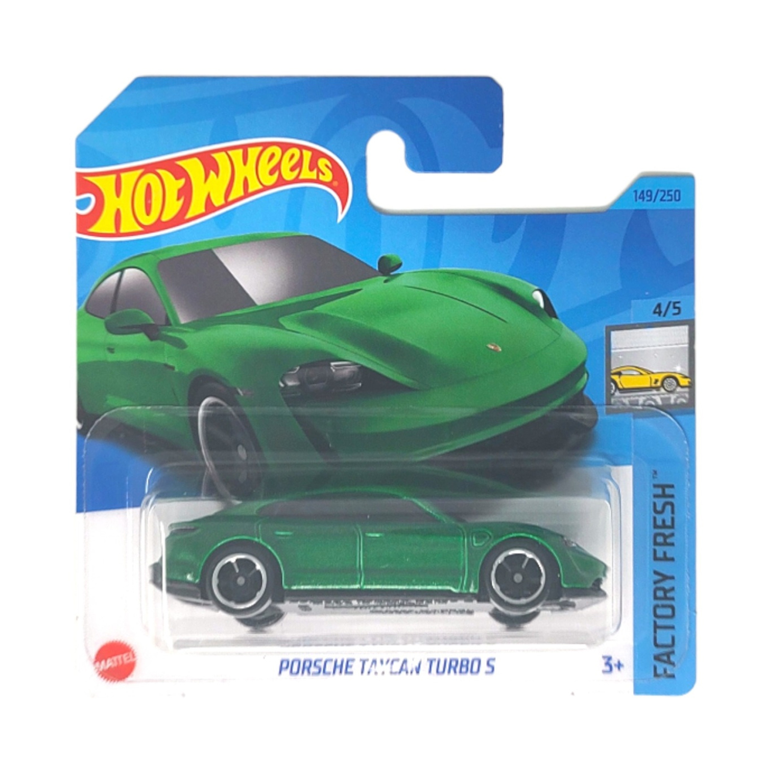 Игрушечная машинка Hot Wheels porsche taycan turbo s купить по цене 349 ₽ в  интернет-магазине Детский мир