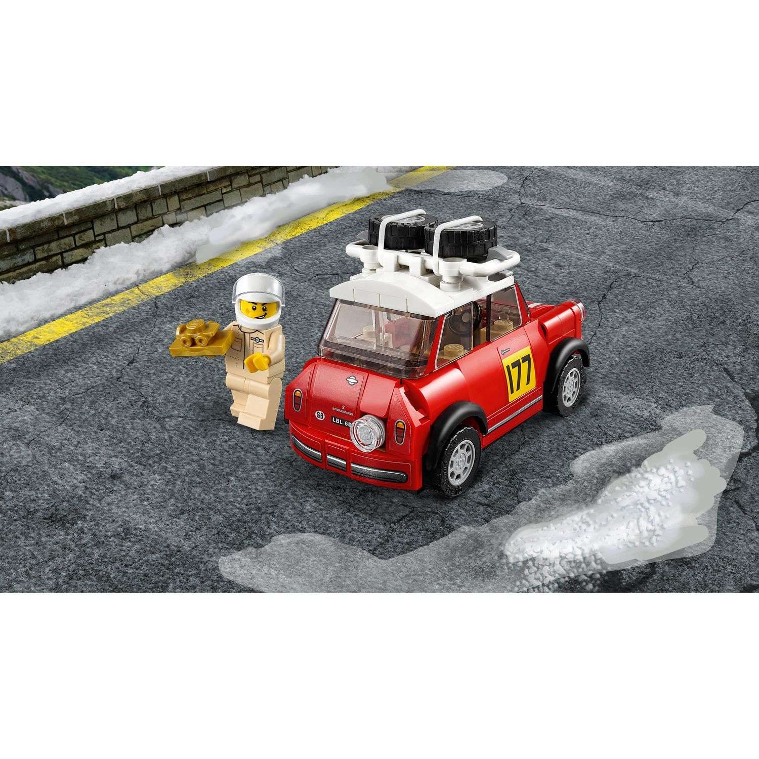Конструктор LEGO Speed Champions Автомобили 1967 Mini Cooper S Rally+2018 Mini Cooper 75894 - фото 9
