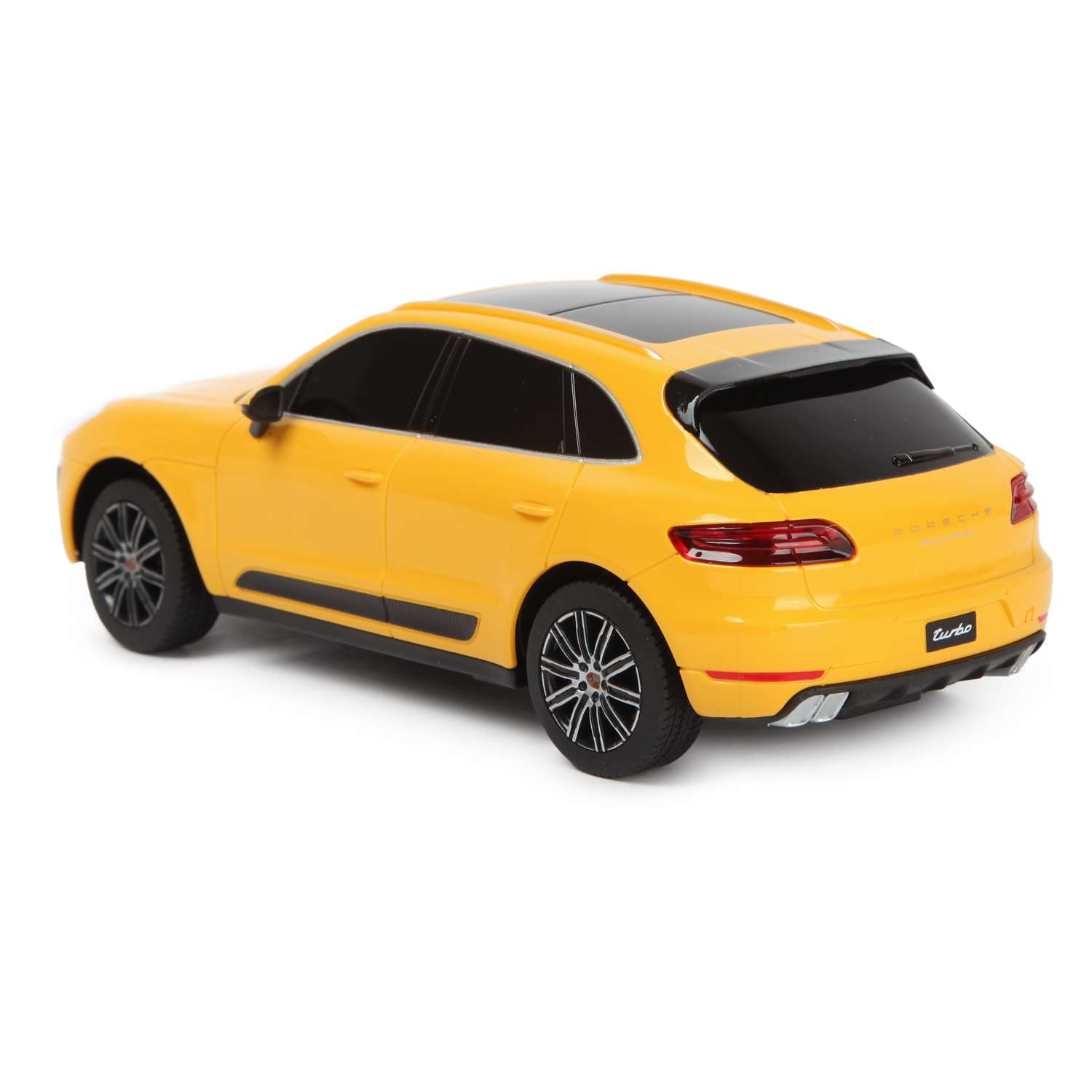 Машина Rastar РУ 1:24 Porsche Macan Turbo Желтая - фото 4