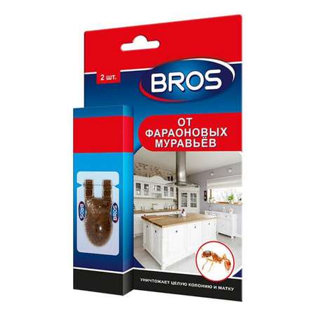 Приманка Bros от фараоновых муравьёв 2шт