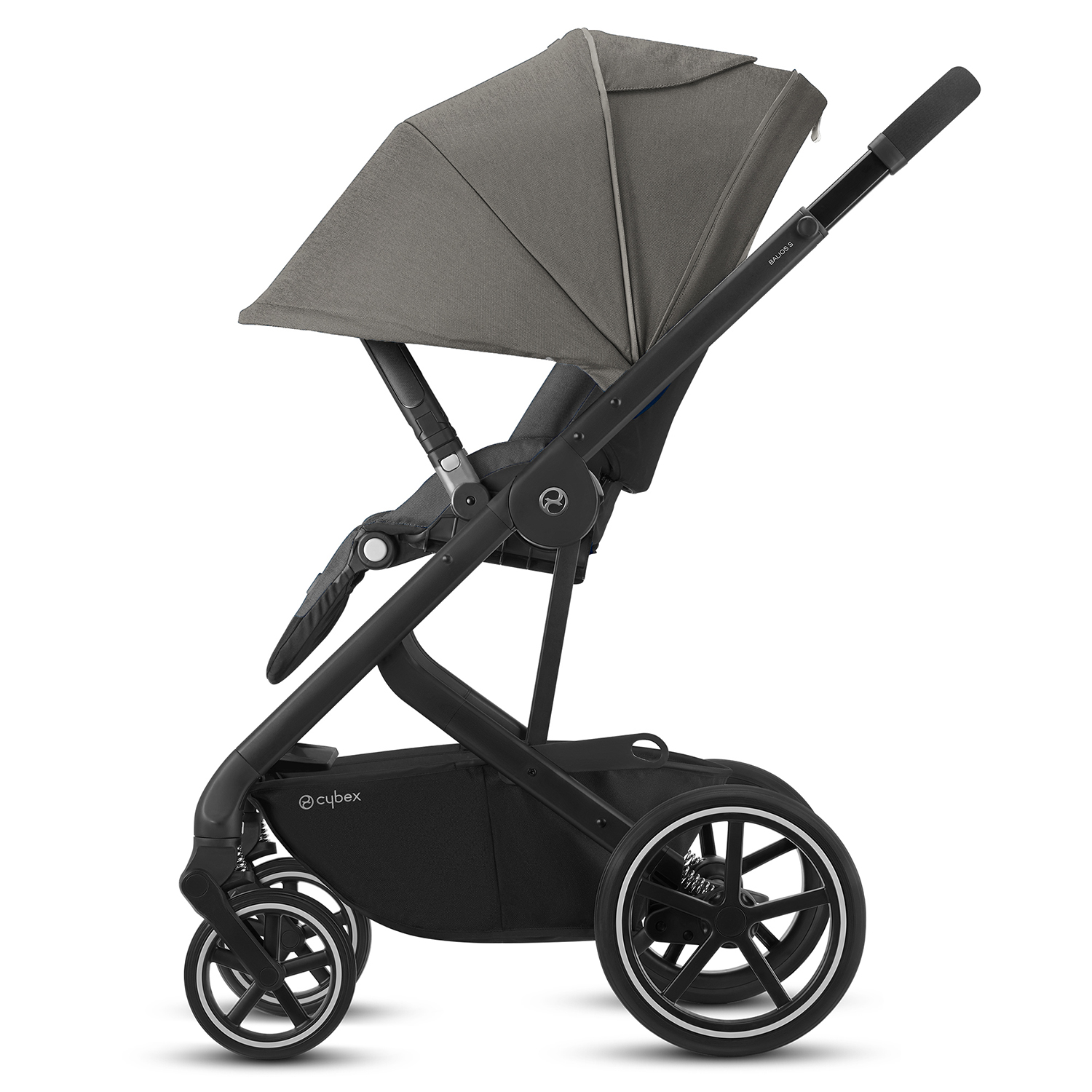 Коляска Cybex Balios S Lux BLK Soho Grey - фото 5