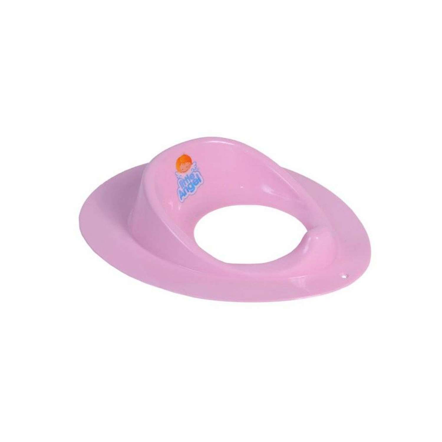 Сидушка PLASTIC REPABLIC baby накладка на унитаз детская защитная розовая - фото 1