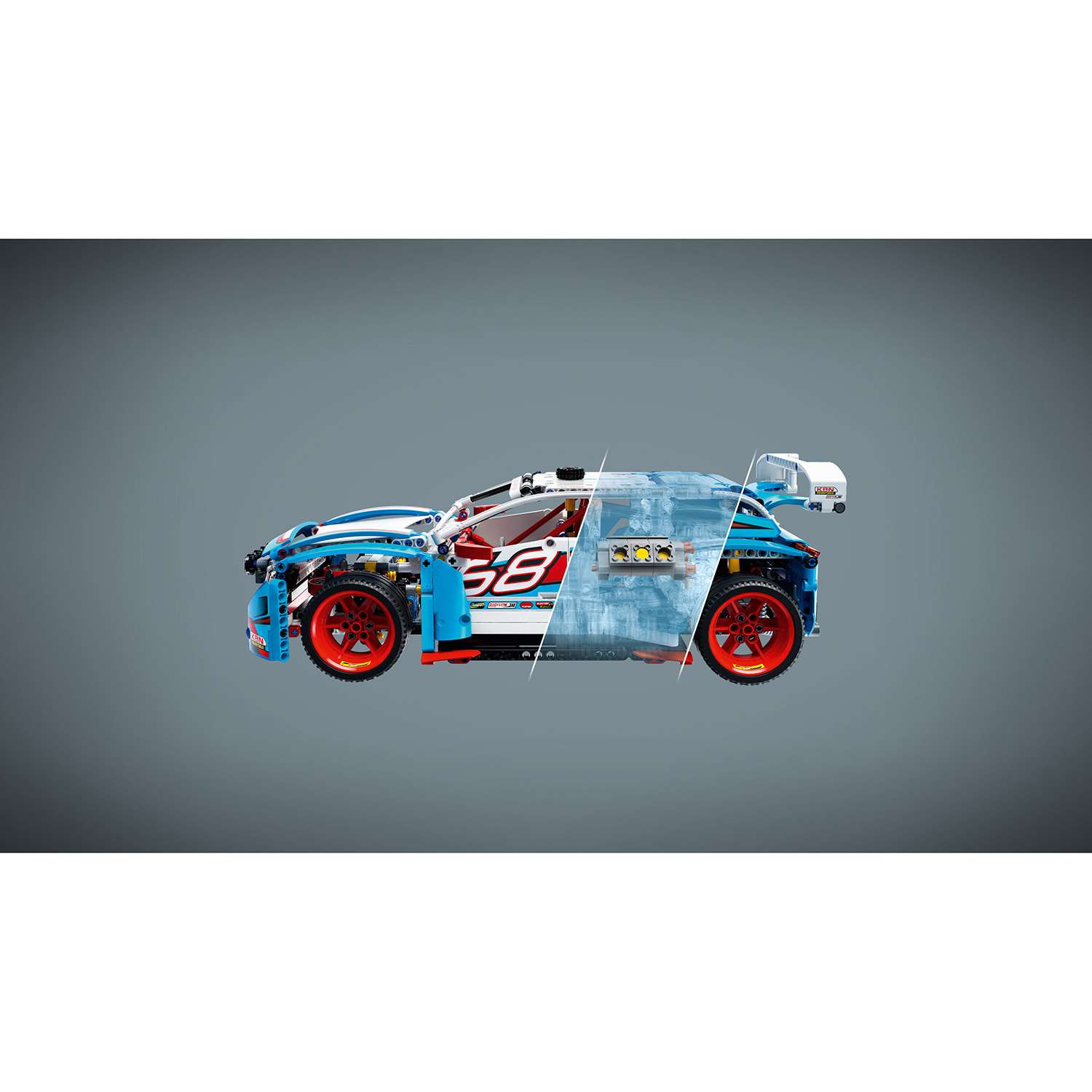 Конструктор LEGO Гоночный автомобиль Technic (42077) - фото 10