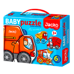 Развивающие пазлы для детей JackoToys Техника 00-602