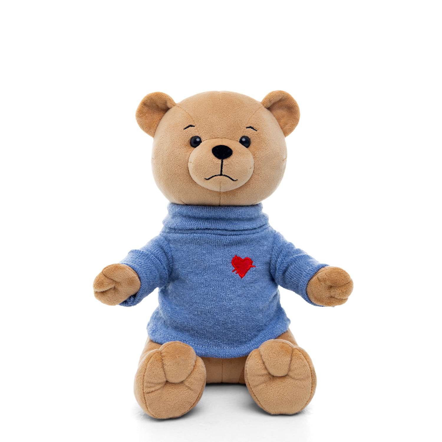 Мягкая игрушка Мягкие игрушки БелайТойс Медведь Эдди в свитере кофейный - фото 9