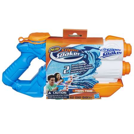 Бластер водяной Nerf Super Soaker Твинтайд E0024EU4