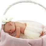 Набор для фотосессии младенца SHARKTOYS от 0 до 3 месяцев юбка и повязка цветочек на голову ребенка.