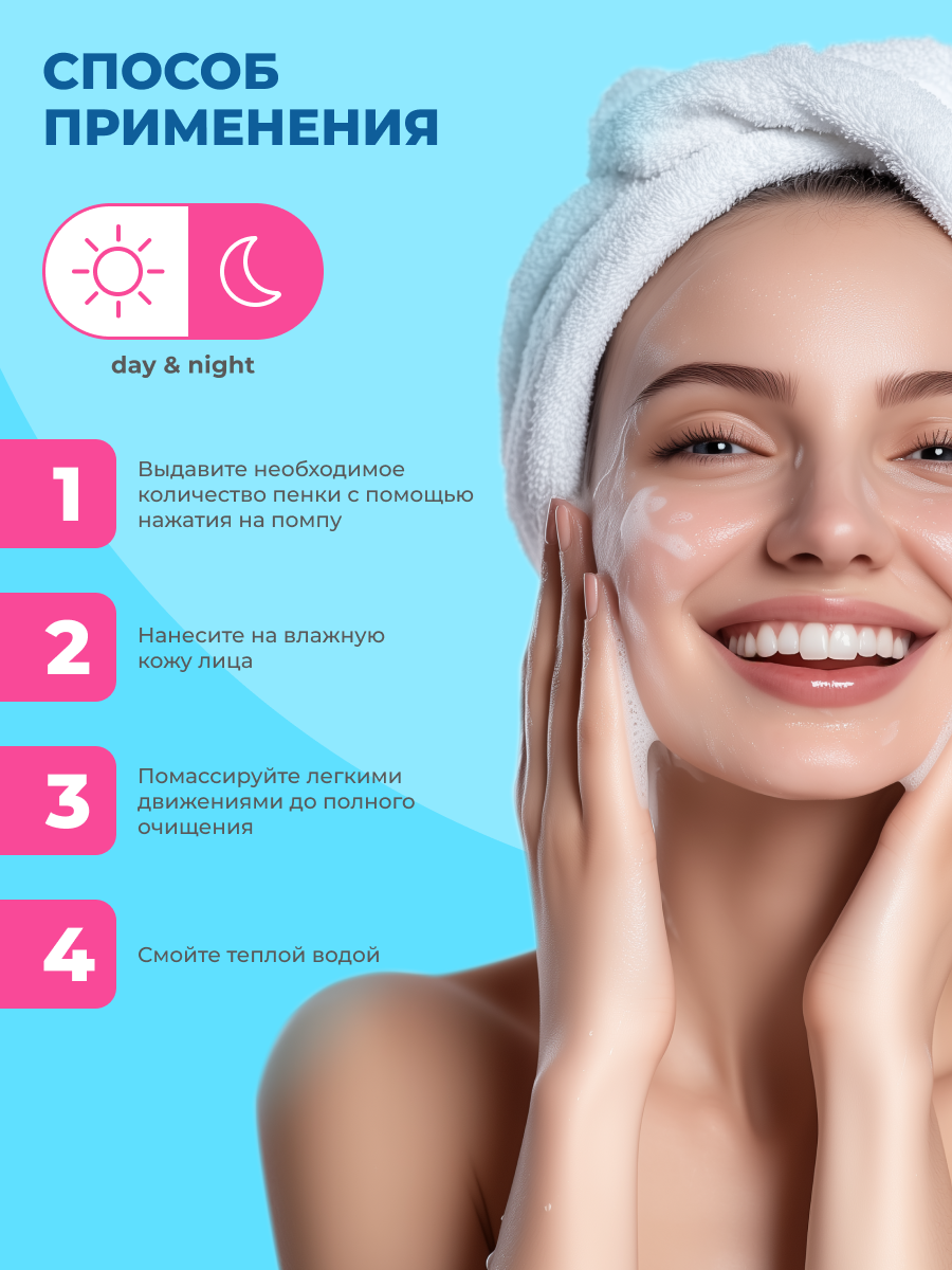 Пена NAME SKIN CARE 150 мл - фото 4