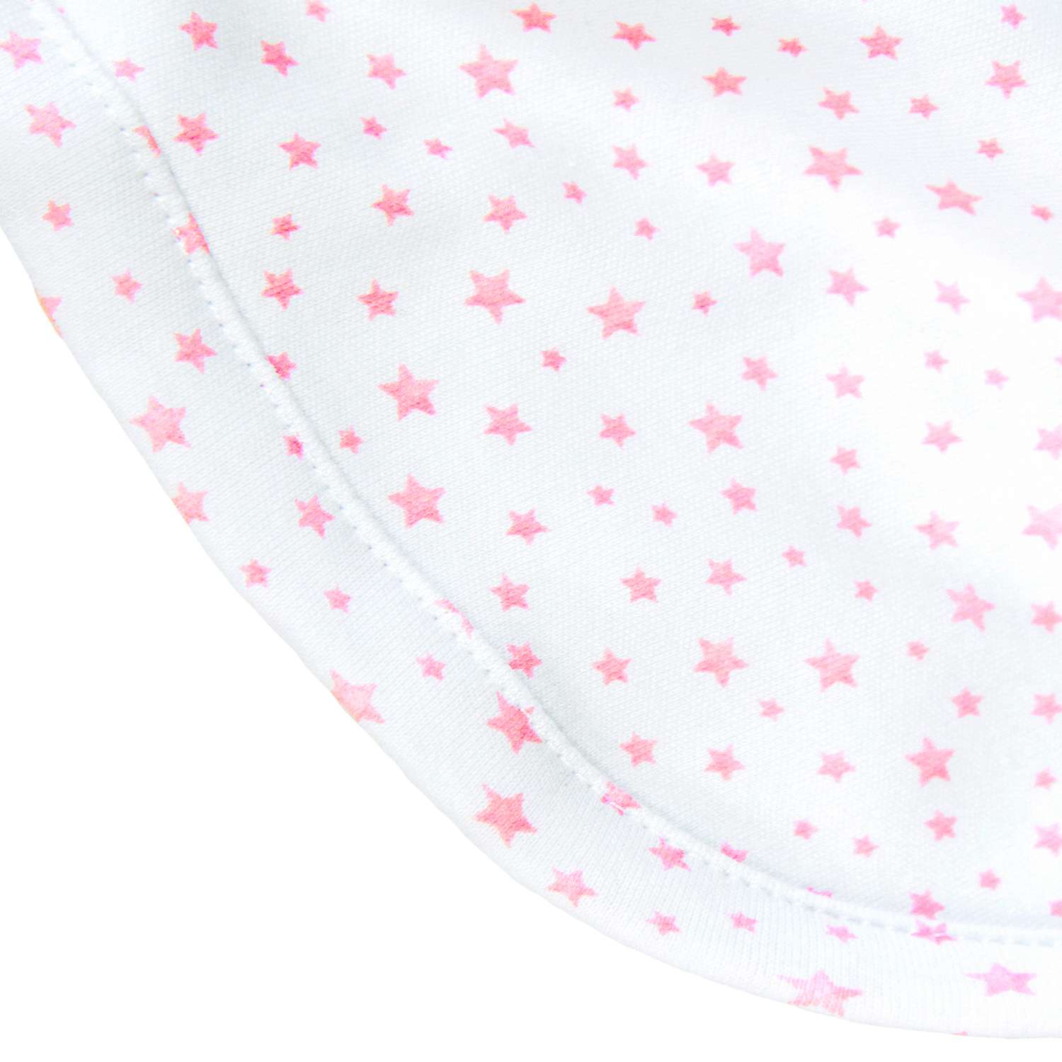 Пеленка Amarobaby Soft Hugs Звезды Розовый - фото 8