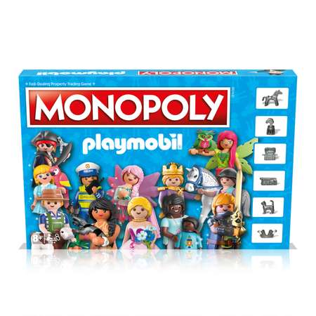 Настольная игра Winning Moves Монополия Playmobil на английском языке