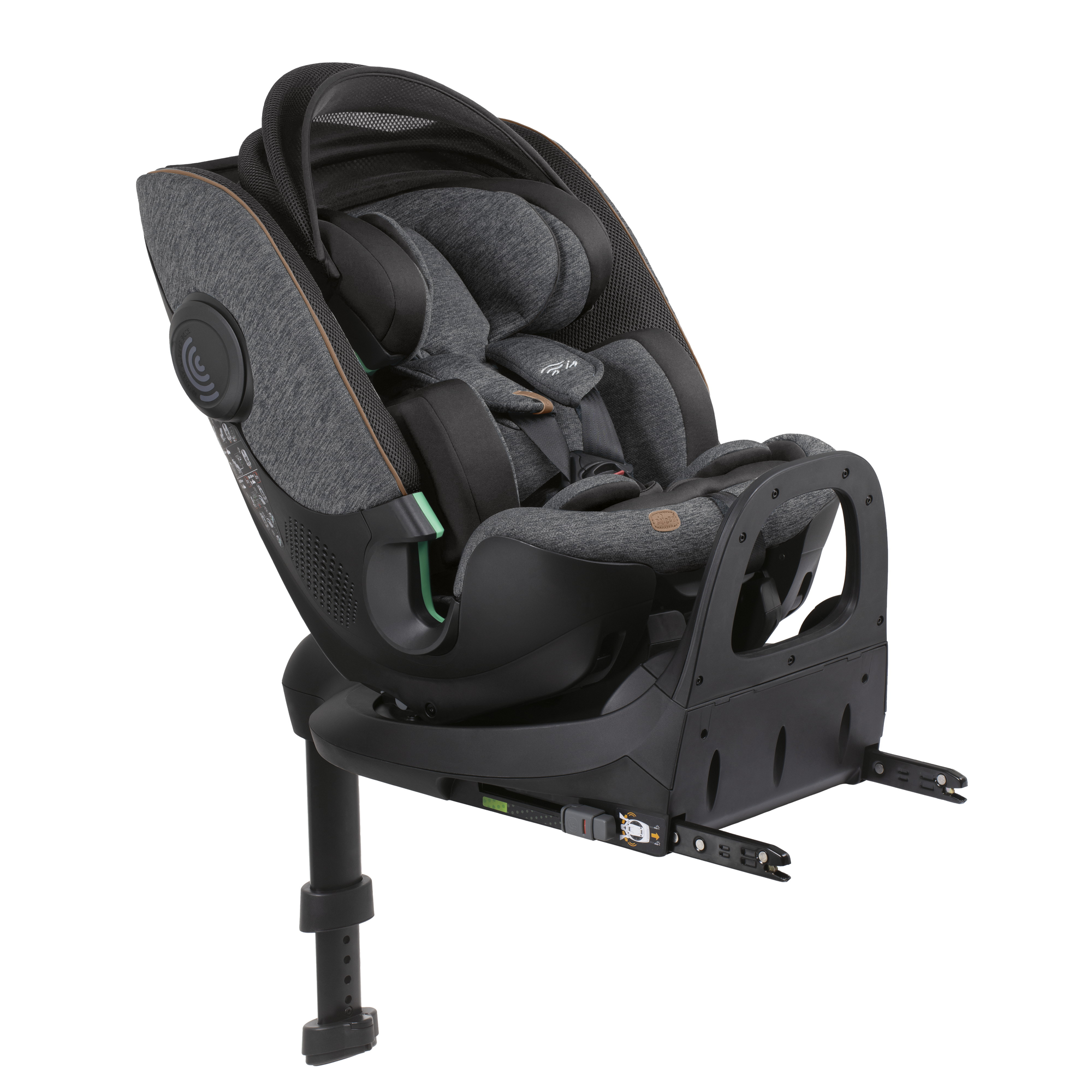 Автокресло Chicco Bi-Seat Air Black для новорожденных - фото 27