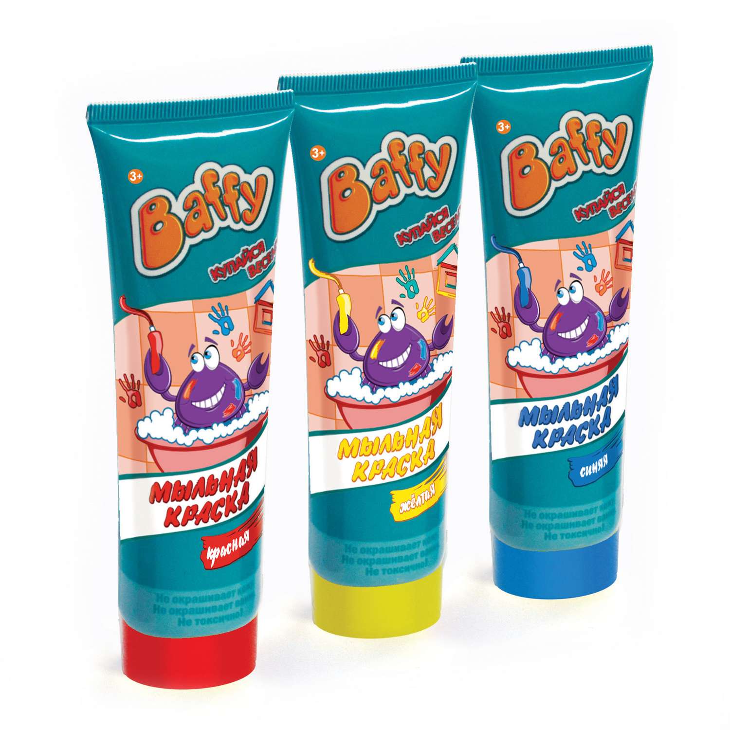 Мыльная краска Baffy для ванны в ассортименте - фото 1