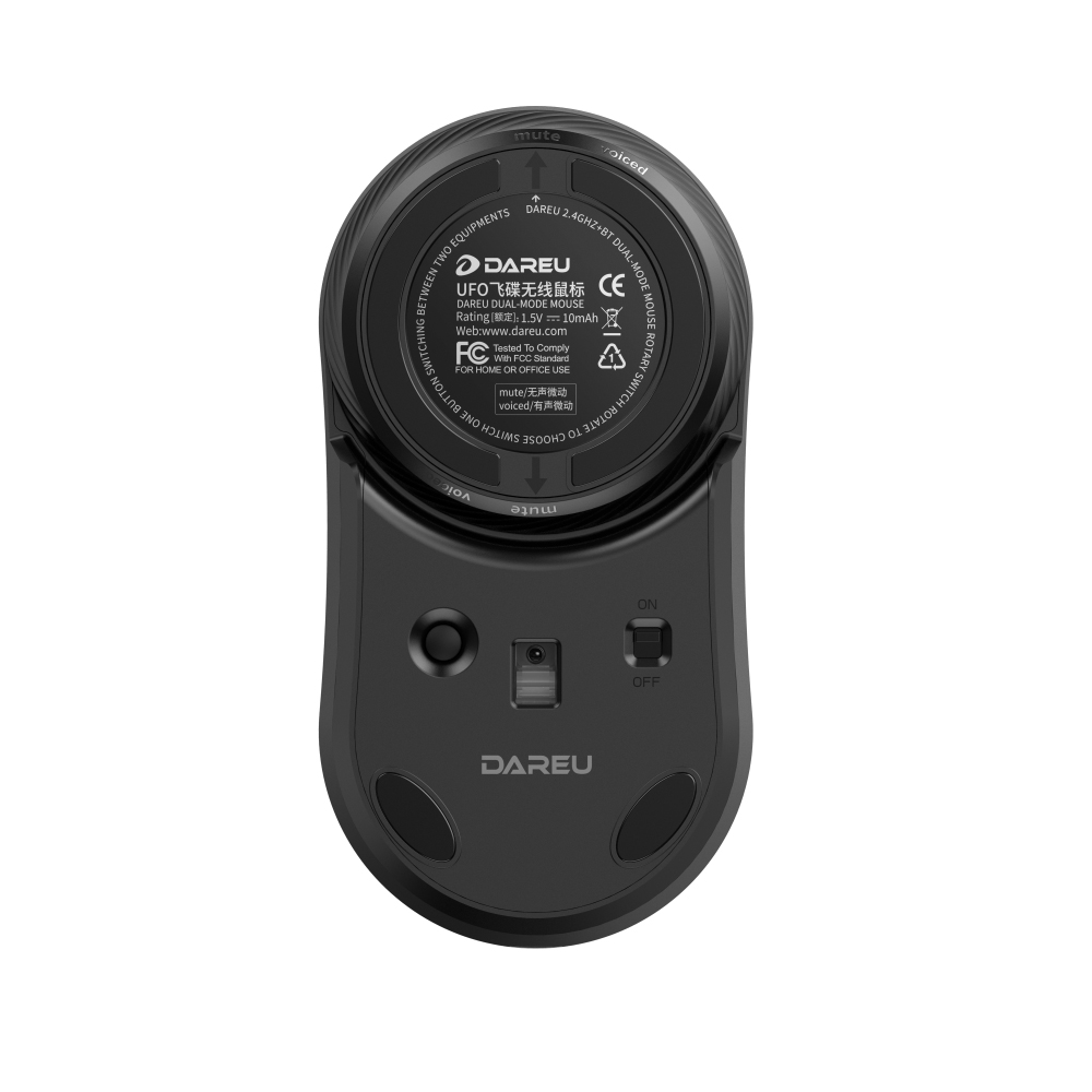 Компьютерная мышь Dareu LM166D Wireless Black - фото 2