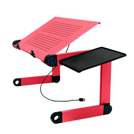 Стол для ноутбука SOKOLTEC раскладной красный