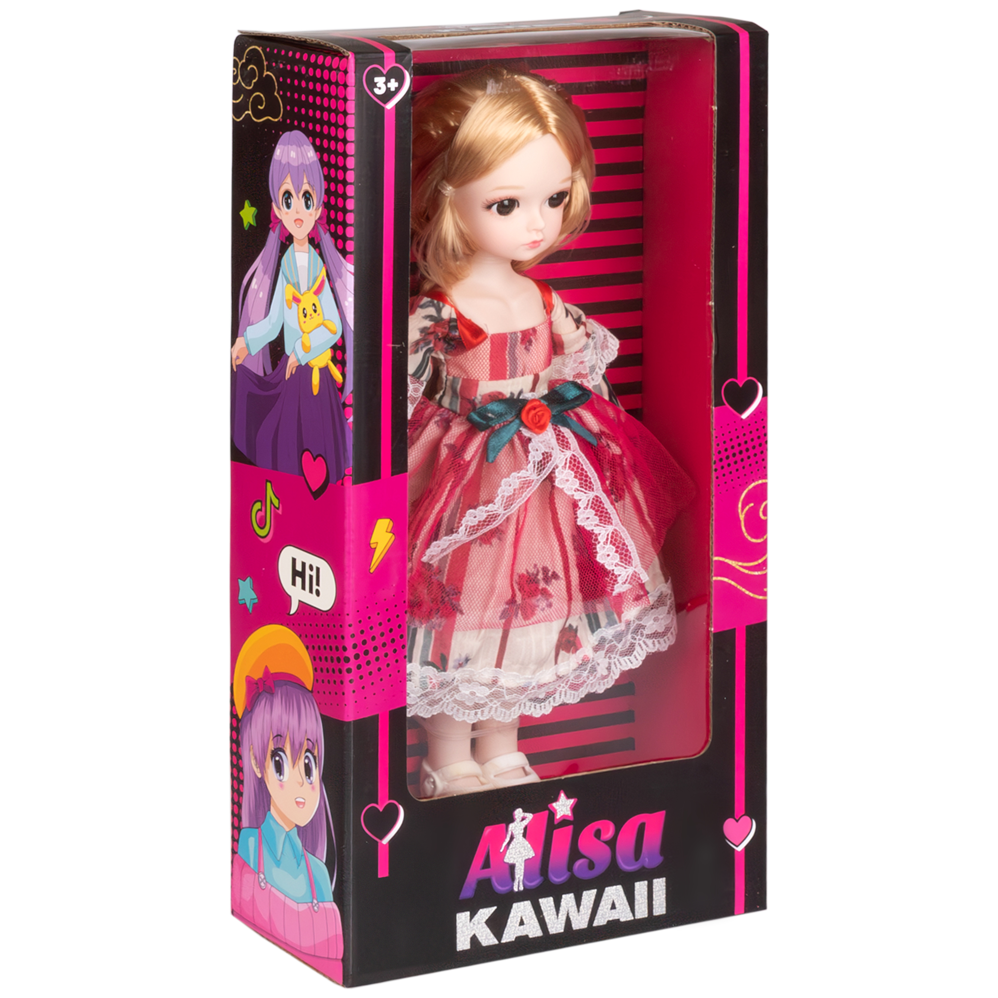 Кукла шарнирная 30 см 1TOY Alisa Kawaii блондинка для девочек Т24342 - фото 10