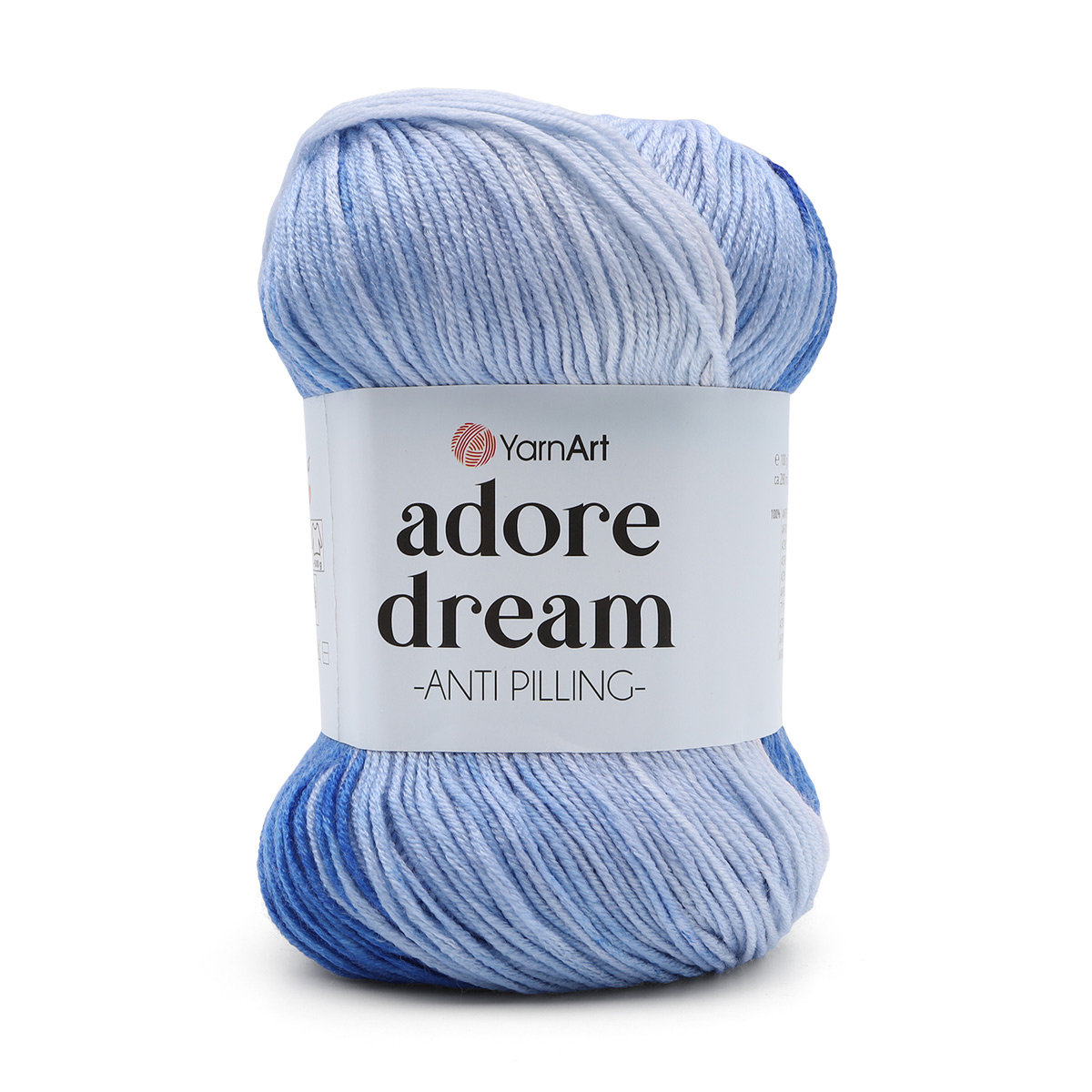 Пряжа для вязания YarnArt Adore Dream 100 гр 280 м акрил секционная анти-пиллинг 5 мотков 1067 секционный - фото 2