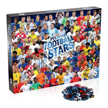 Пазл Winning Moves Мировые футбольные звезды 1000 деталей