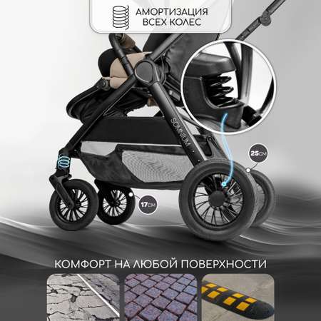 Коляска прогулочная Amarobaby Somnium